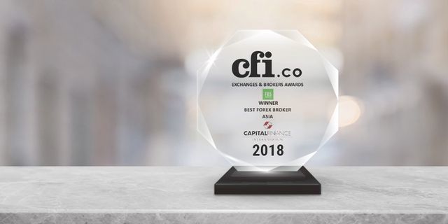 ایف بی ایس نے CFI کے' بہترین فاریکس بروکر ایشیا 2018' کا اعزاز حاصل کیا