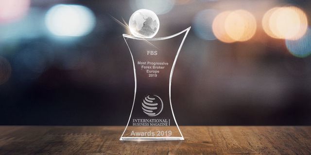 FBS نے Most Progressive Forex Broker Europe 2019 کا ایوارڈ جیتا ہے