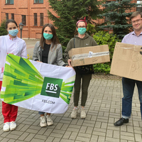 FBS نے سینٹ پیٹرزبرگ ریسرچ انسٹی ٹیوٹ آف فیتیسیوپلمونولوجی کو N95 ماسک فراہم کیے ہیں