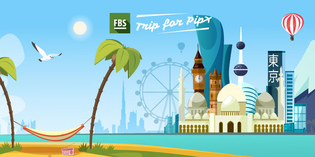 Trip for Pip: ایف بی ایس لندن، ٹوکیو، یا دبئی کے خوابوں کے سفر کیلئے گیم مقابلہ پیش کرتا ہے